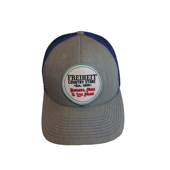 Freiheit Country Store Blue Mesh Snapback Hat Cap - Picture 4 of 9